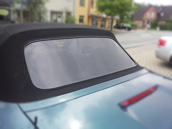 Bmw plastic rear tinted window z3 #1