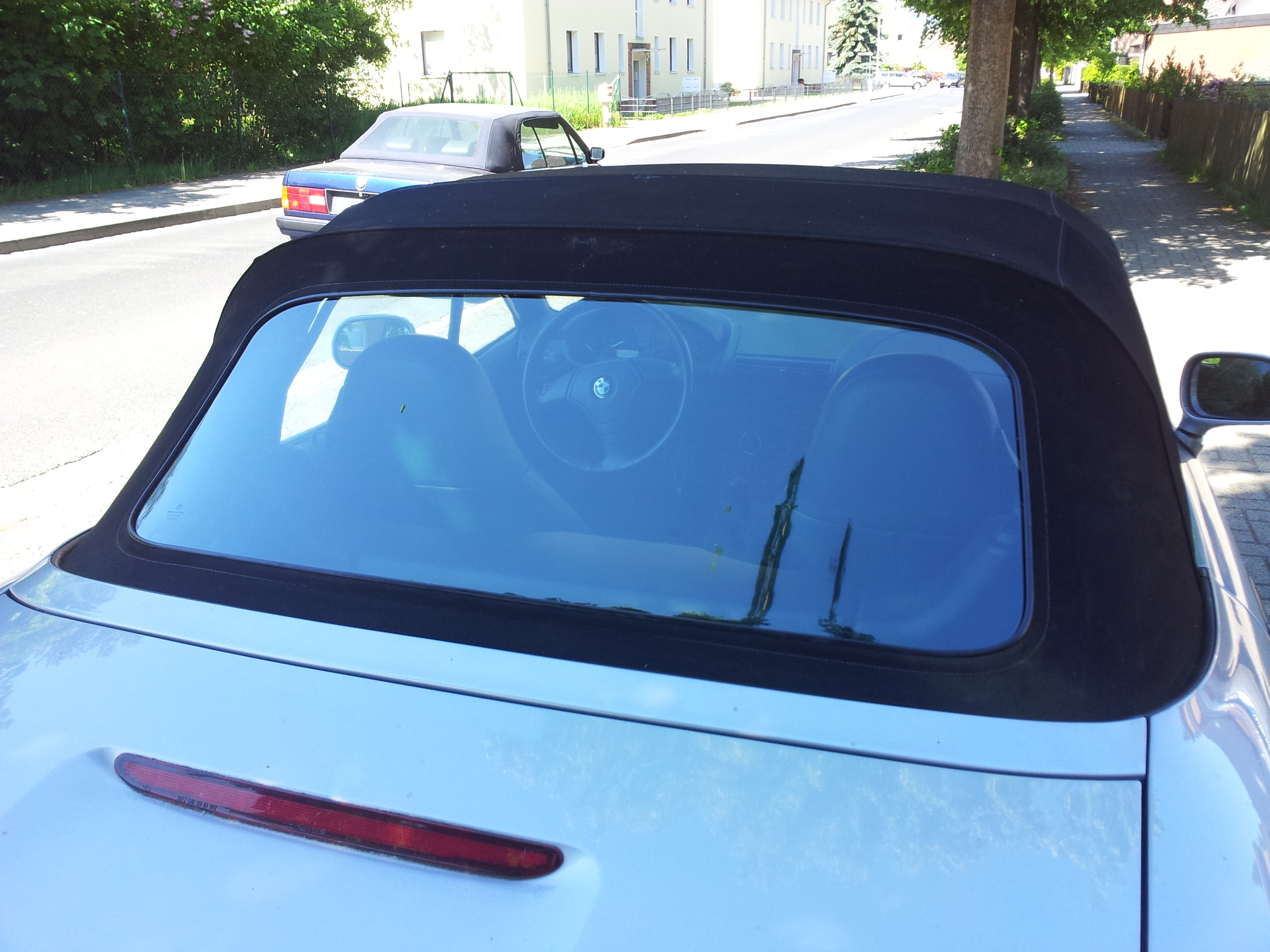 Bmw z3 convertible top zipper window #6