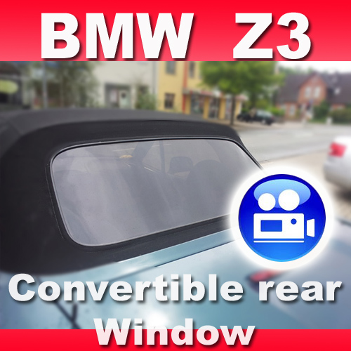Bmw plastic rear tinted window z3 #5